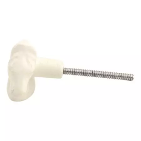 Cream Horse Metal Knobs